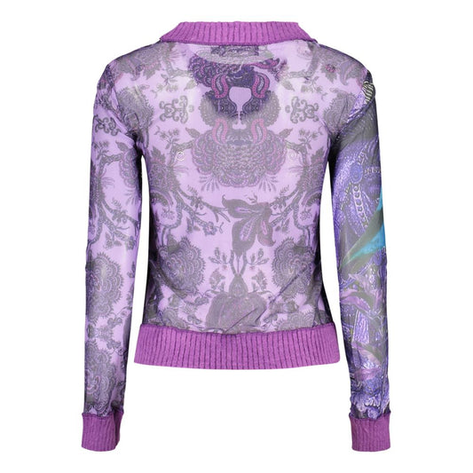 Desigual Purple Polyester Women's Top