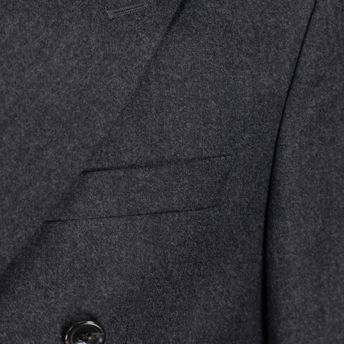 Autore Gray Wool Full-Length Jacket