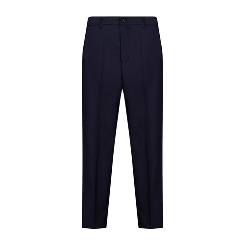 Autore Blue Wool Dress Pants