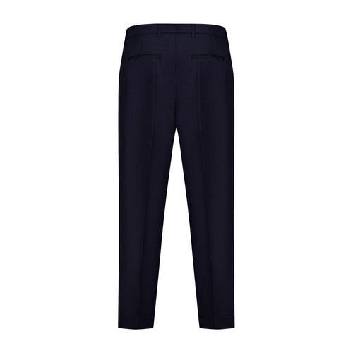 Autore Blue Wool Dress Pants
