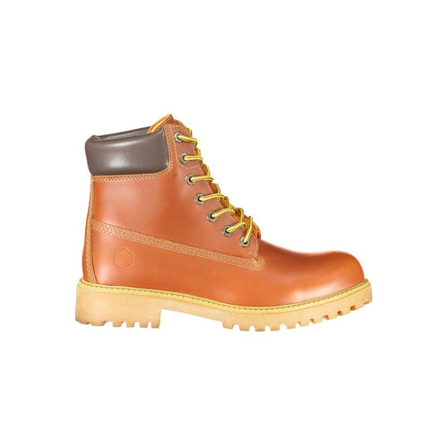 Lumberjack Brown Leather Men's Sneaker