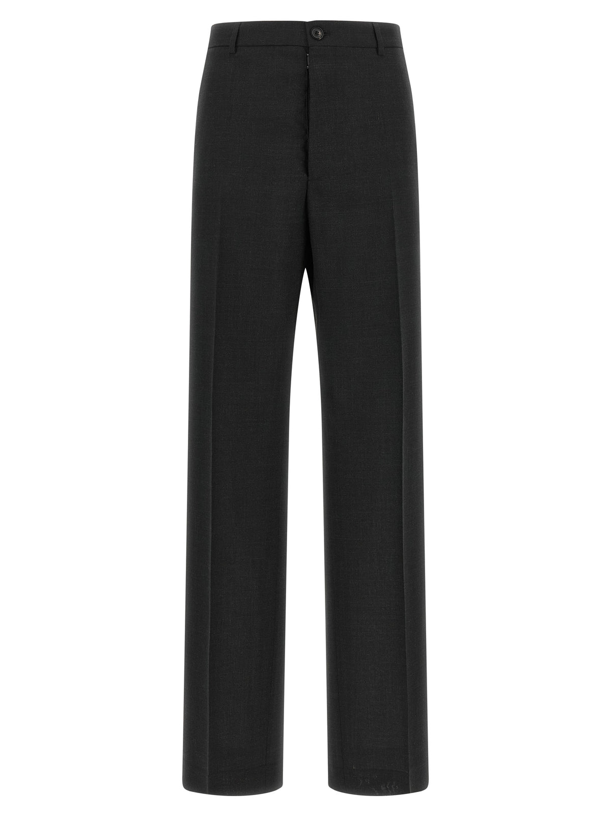 Maison Margiela Gray Wool Dress Pants