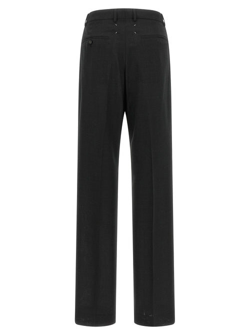 Maison Margiela Gray Wool Dress Pants