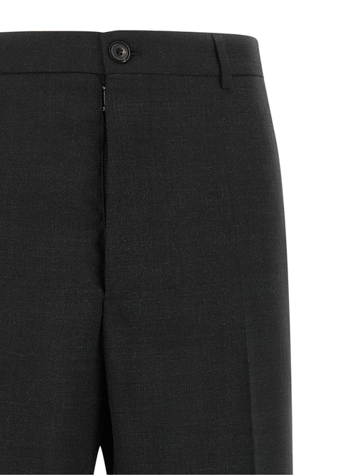 Maison Margiela Gray Wool Dress Pants