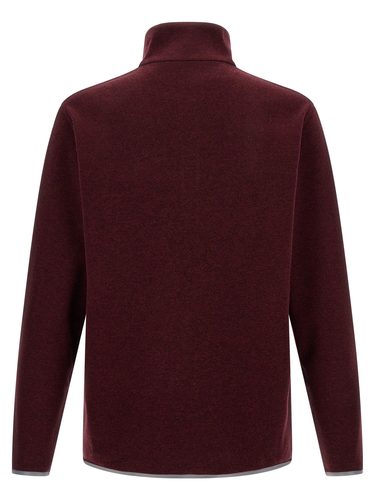 Brunello Cucinelli Bordeaux Cashmere Sweatshirt