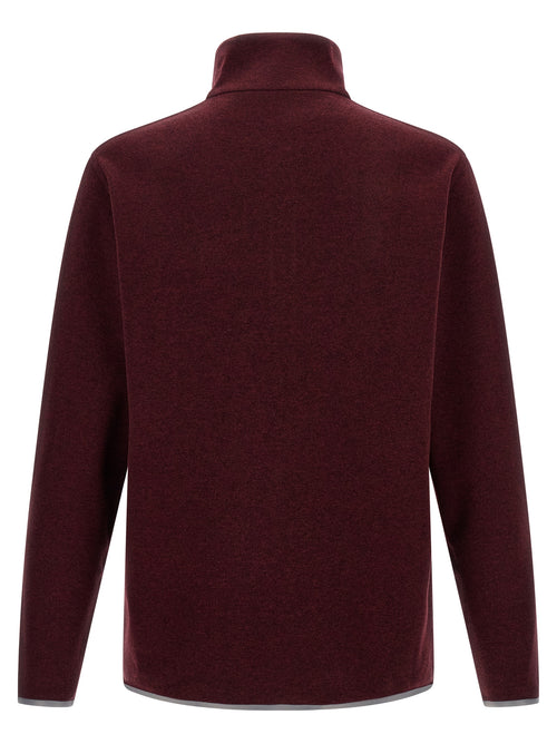 Brunello Cucinelli Bordeaux Cashmere Sweatshirt
