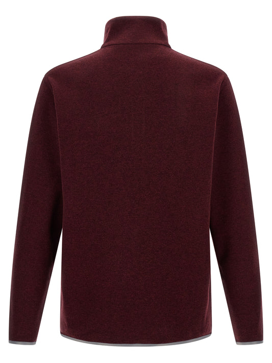 Brunello Cucinelli Bordeaux Cashmere Sweatshirt