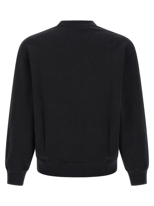 Maison Kitsuné Black Cotton Sweatshirt