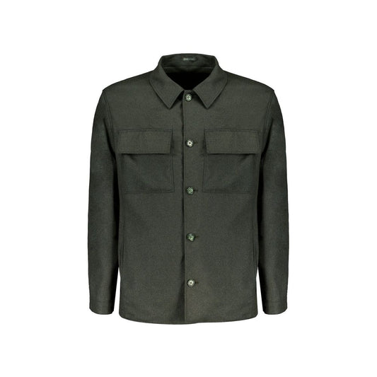 Autore Bicolor Cashmere Full-Length Jacket