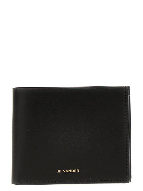 Jil Sander Black Calfskin Wallet