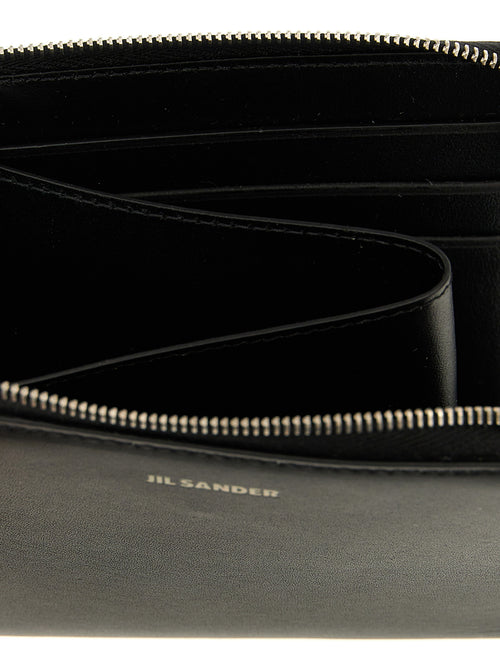 Jil Sander Black Calfskin Wallet