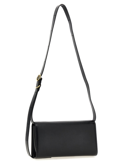 Jil Sander Black Leather Crossbody Bag