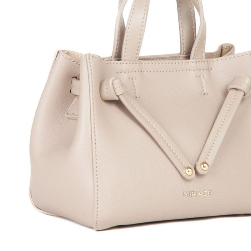 MIRIADE Beige Polyethylene Handbag
