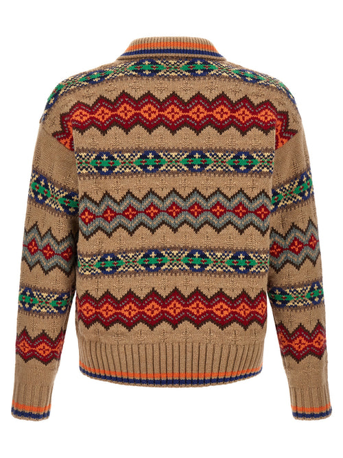 Polo Ralph Lauren Multicolor Wool Cardigan
