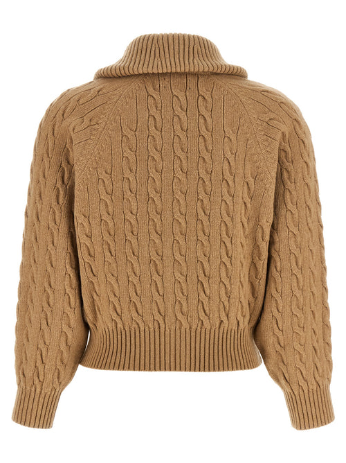 Polo Ralph Lauren Brown Wool Cardigan