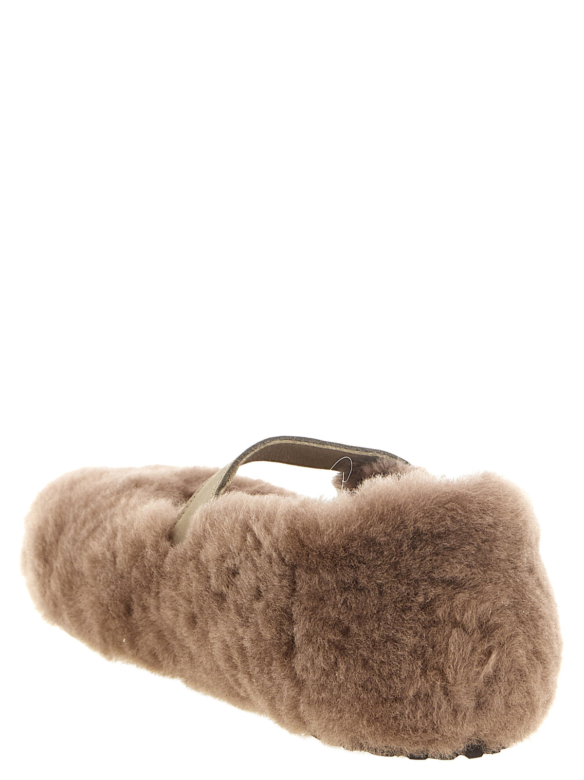 Birkenstock Gray Leather Ballet Flats