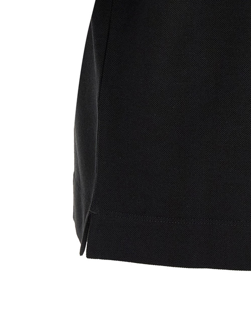ZEGNA Black Cotton Polo Shirt