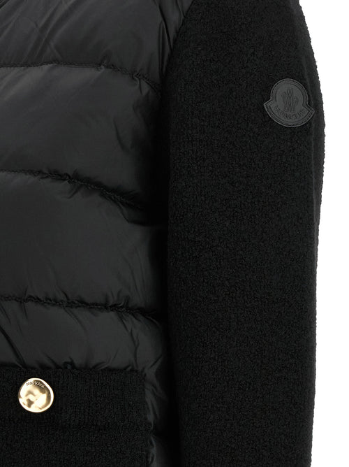 Moncler Black Polyamide Full-Length Jacket