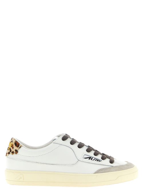 Autry Multicolor Cowhide Low Top Sneakers