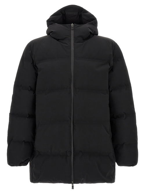 Herno Black Polyamide Full-Length Jacket
