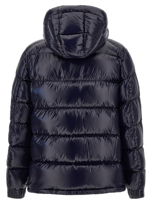 Herno Blue Polyamide Full-Length Jacket