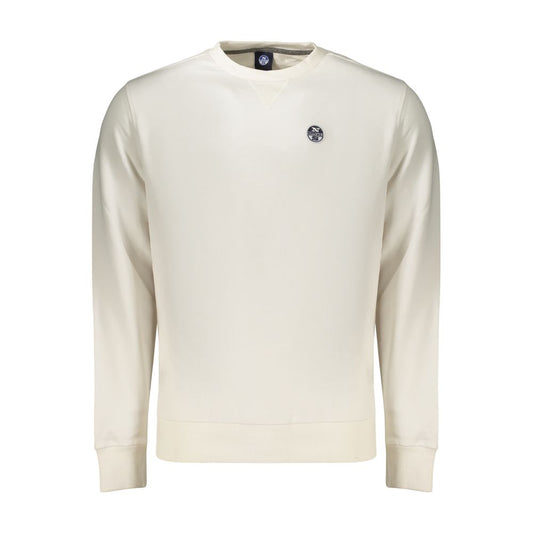 North Sails White Cotton Men's Sweatshirt