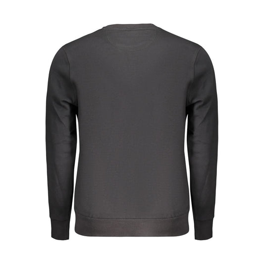 North Sails Black Cotton Mens Sweatshirt