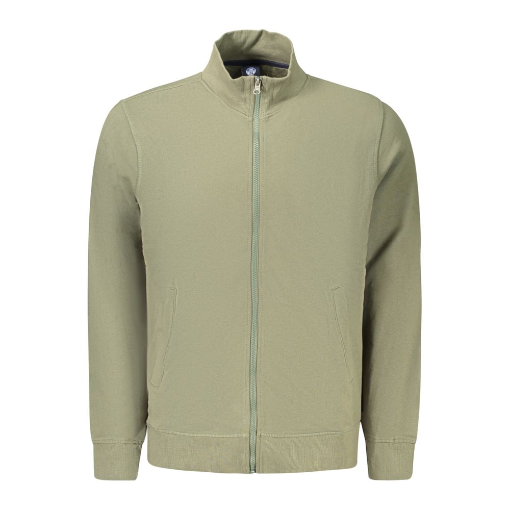 North Sails Green Cotton Men's Sweatshirt