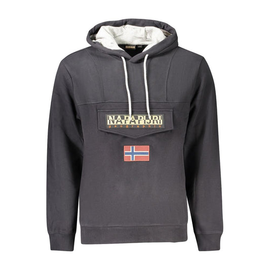 Napapijri Black Cotton Men's Sweatshirt