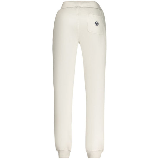 North Sails White Cotton Men's Trousers