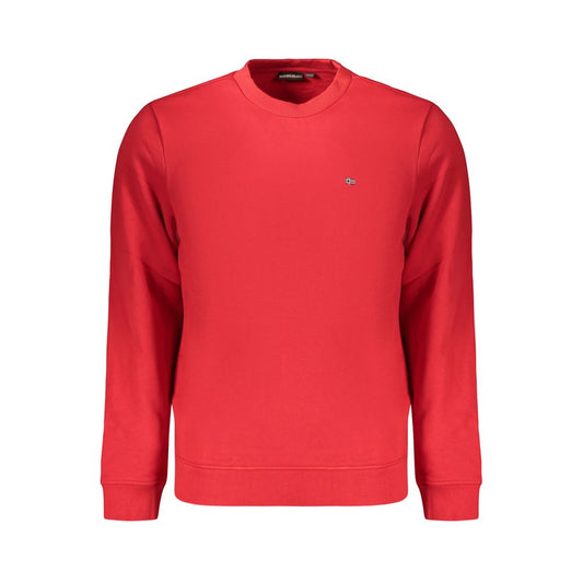 Napapijri Red Cotton Men's Sweatshirt