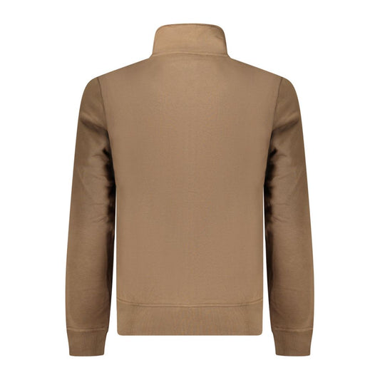 Napapijri Brown Cotton Men's Sweatshirt