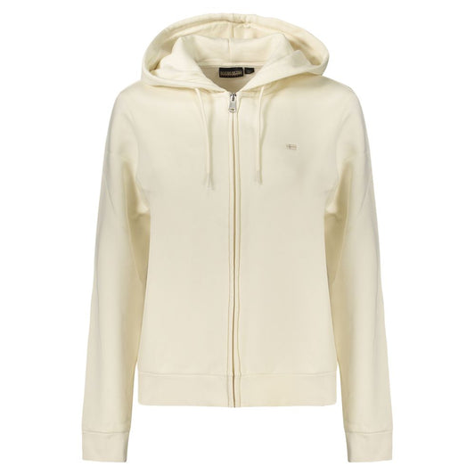 Napapijri White Cotton Women's Hoodie