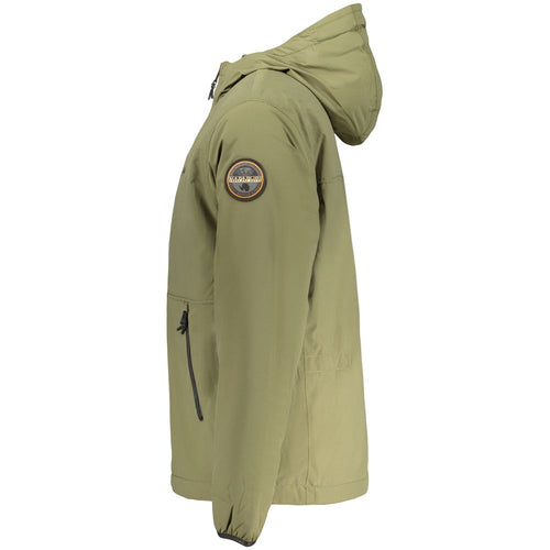 Napapijri Green Polyamide Mens Jacket