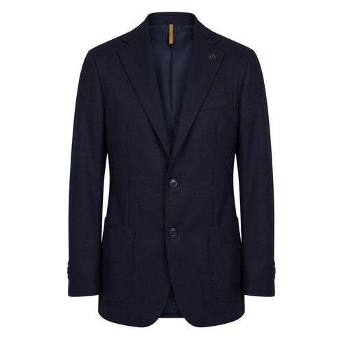 Roberto Pepe Luxury Blue Viscose Men Jacket