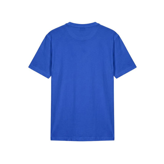 Baldinini Trend Blue Cotton Men T-shirt