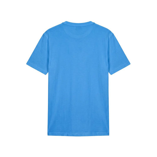 Baldinini Trend Light Blue Cotton Men T-shirt