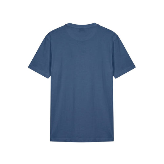 Baldinini Trend Blue Cotton Men T-shirt