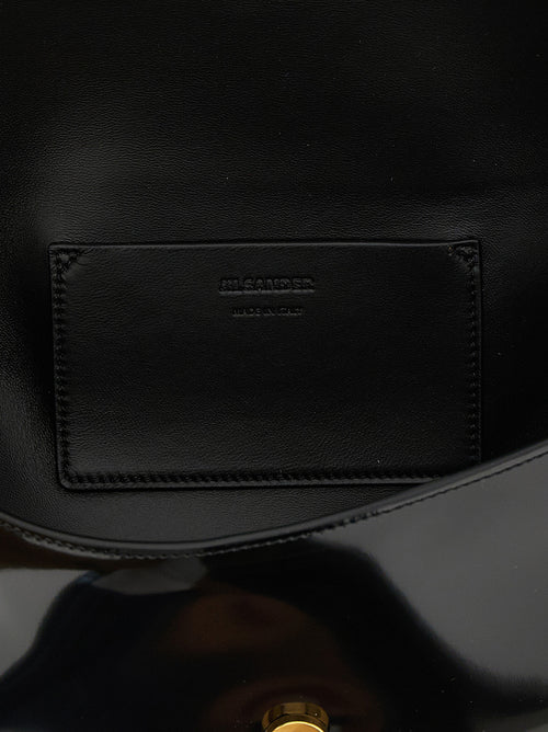 Jil Sander Black Calfskin Shoulder Bag