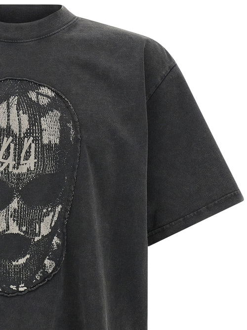 44 Label Group Black Cotton T-Shirt