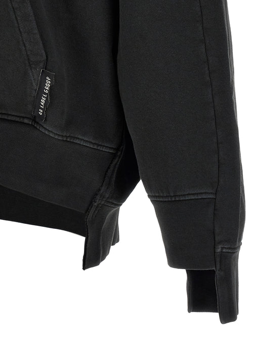 44 Label Group Black Cotton Sweatshirt