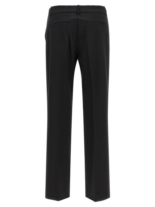 P.A.R.O.S.H. Black Virgin Wool Dress Pants
