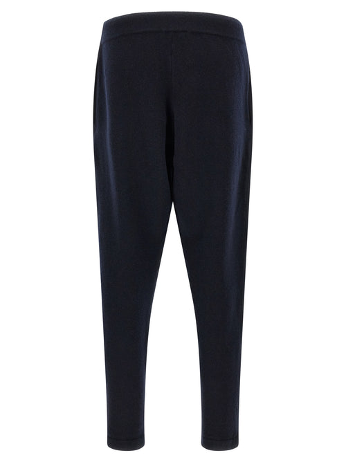 Roberto Collina Blue Merino Wool Joggers (Workout Pants)