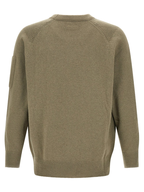 C.P. Company Bicolor Wool Cardigan