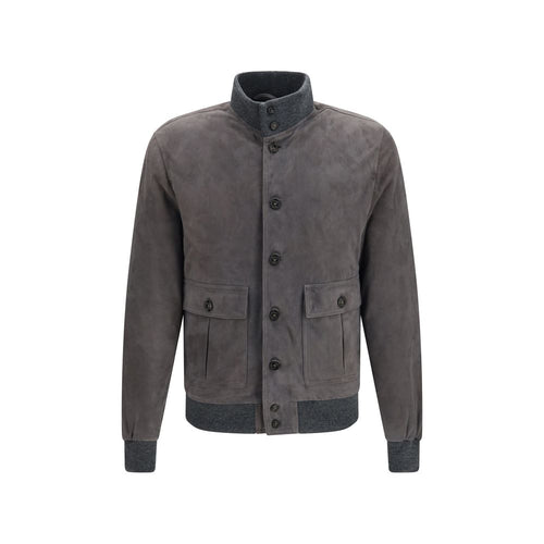 Valstar Brown Calf Leather Bomber