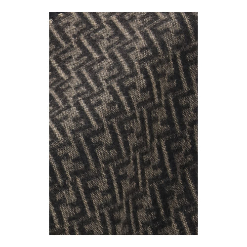 Fendi Black Wool Scarf