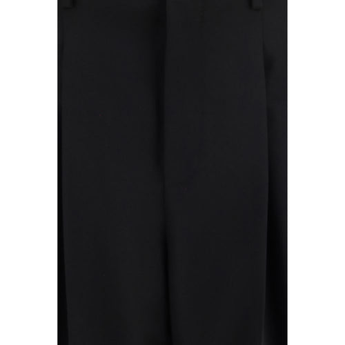 Dolce & Gabbana Black Wool Oves Aries Dress Pants
