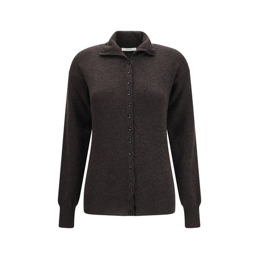 Lemaire Black Cashmere Cardigan