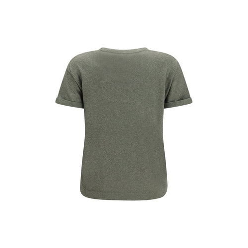 Brunello Cucinelli Bicolor Nylon T-Shirt