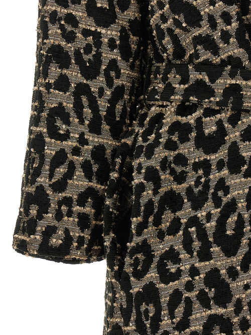Herno Black Acetate Coat